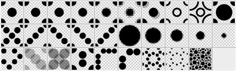 Free Dotted Photoshop Patterns - Photoshop patterns