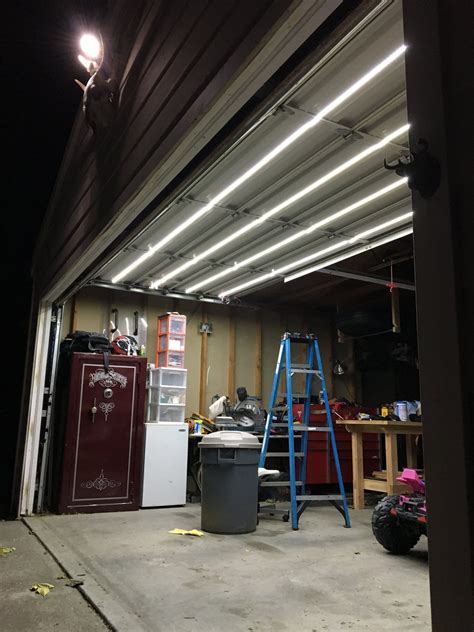 Double Track Garage Door Lighting System | Garage Door Lighting