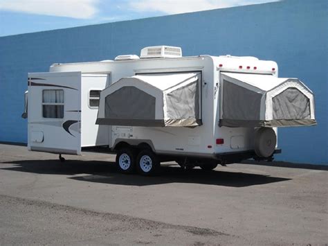 hybrid travel trailer slide out » Towable.us