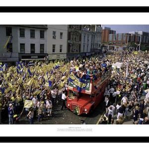 Wimbledon FC 1988 FA Cup Final Open Top Bus Celebrations Photo | Etsy