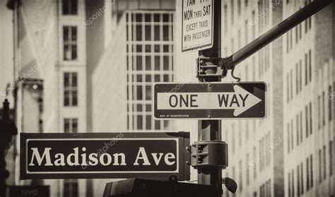 New York City Street Signs — Stock Photo © jovannig #10698547