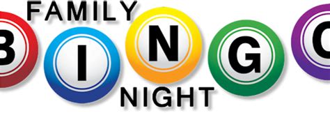 Download Family Bingo Night - Graphic Design Clipart (#4515476) - PinClipart