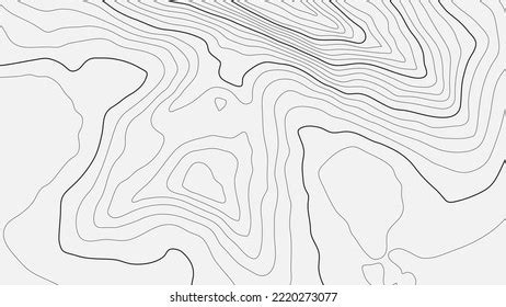 Stylized Height Topographic Map Contour Lines Stock Vector (Royalty Free) 2220273077 | Shutterstock