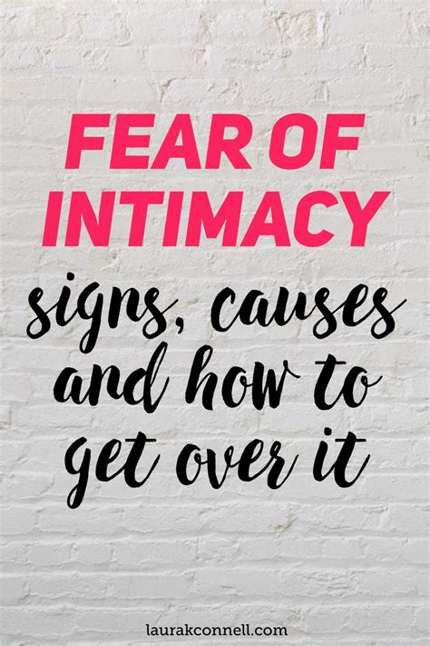 Fear of intimacy: signs, symptoms, and how to overcome Fear Of Relationships, Relationship ...