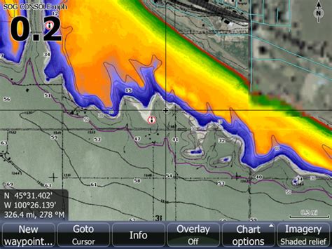 Oahe South Dakota - North Map | Doctor Sonar