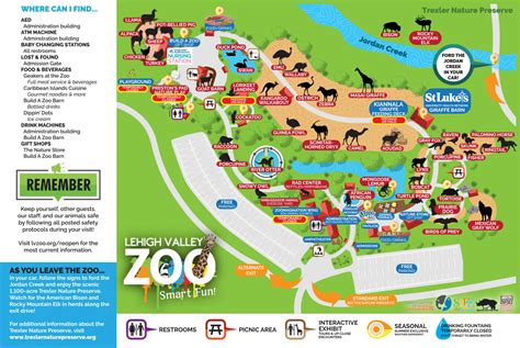 Zoo Map - Lehigh Valley Zoo