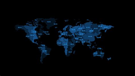 World Map Clock 0.2 by PrinceTheZeroth on DeviantArt