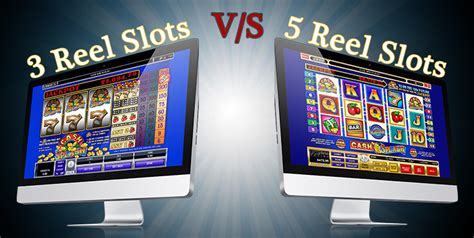 Differences between 3 Reel Slots and 5 Reel Casino Mobile Slots