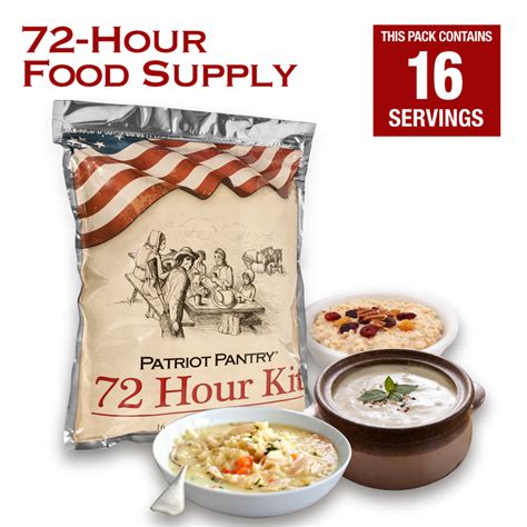 Ready Hour 72-Hour Survival Food Kit - Emergency Food Storage - My Patriot Supply