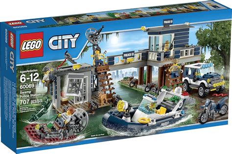 Amazon.com: LEGO City Police Swamp Police Station : Toys & Games