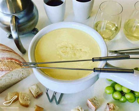 Swiss Cheese Fondue Recipe - Peter's Food Adventures