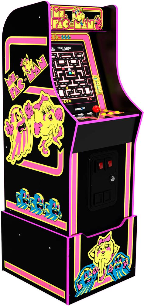 Customer Reviews: Arcade1Up Ms Pac-Man Legacy Arcade with Riser & Lit Marquee MSP-A-202210 ...