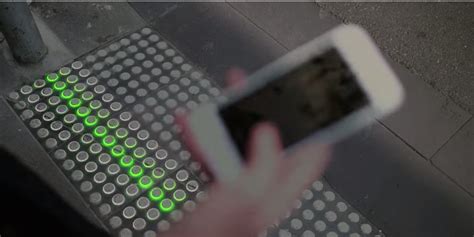 Büro North 'Smart Tactile Paving' LED sidewalk lights: PHOTOS - Business Insider