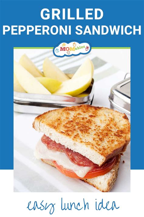 Pepperoni Sandwich Recipe | MOMables