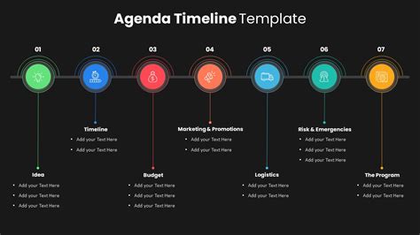 Agenda Timeline Template PowerPoint - SlideBazaar