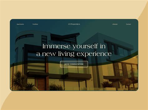 Realestate Website UI/UX Concept (Properties, Apartments) by Daria V. on Dribbble