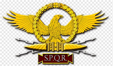 Roman Empire Ancient Rome Principate Roman Republic SPQR, eagle, emblem, animals, logo png ...