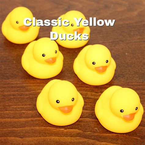 Classic Yellow Rubber Ducks (100 Pack) – Rubber Duckery