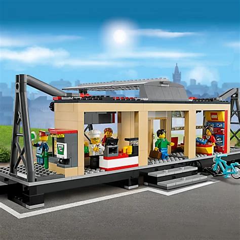 Buy LEGO City Train Station Online at johnlewis.com | Building Lego City Train Station