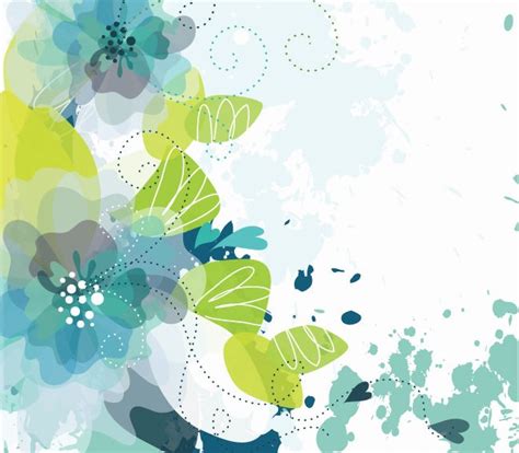 Floral Background Vector Illustration | Free Vector Graphics | All Free Web Resources for ...