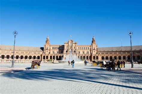 The Plaza de Espana in Seville