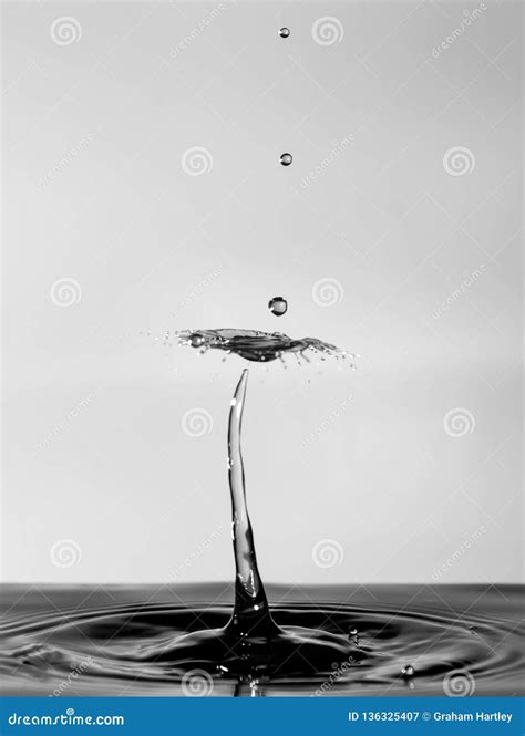 Water Drop Splash Macro Photography Stock Image - Image of water, posters: 136325407