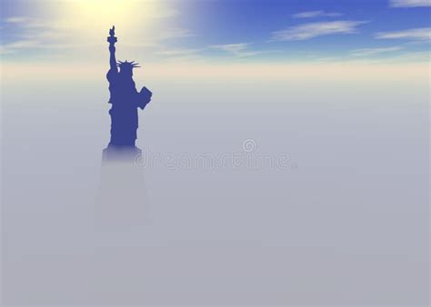 Statue of freedom stock illustration. Illustration of circa - 3257345