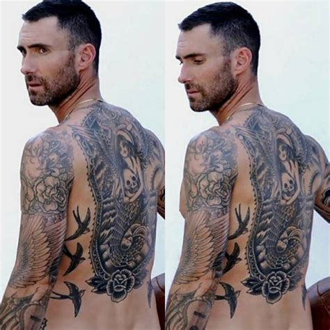 Adam Levine Tattoos Anne