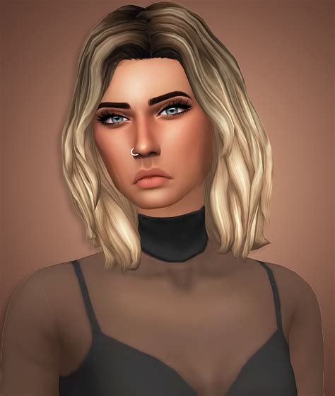 Sims 4 Maxis Match Hair Ombre Hair Mod Hair Maxis Match Sims 4 | Hot Sex Picture