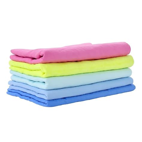 Synthetic Chamois Leather Drying Towel Super Absorbent PVA Shammy Fast Drying Car Cleaning Cloth ...