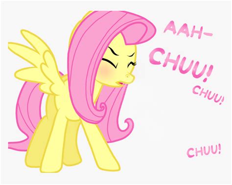 Fluttershy Sneeze, HD Png Download - kindpng