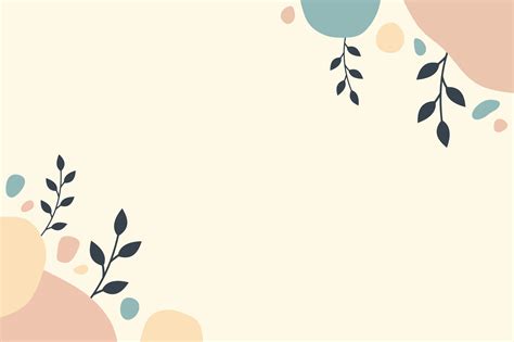 Illustration Vector Graphicof Aesthetic Background Template with Serene Pastel Colors and ...