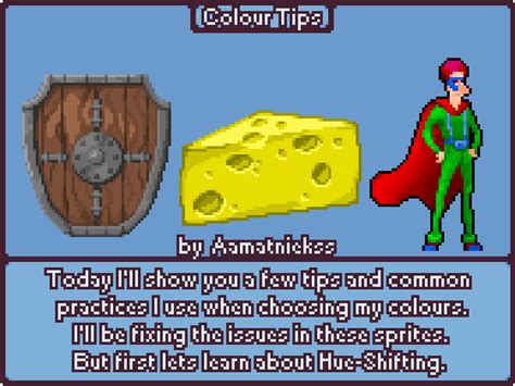 Nauris Amatnieks - Colour Tips - Pixel Art Tutorial