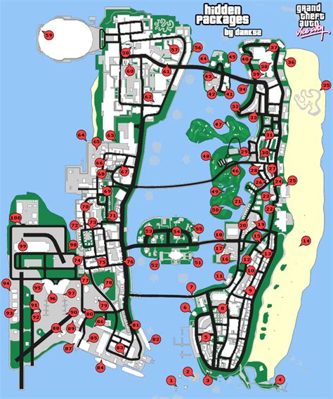 Gta Vice City Hidden Packages Maps