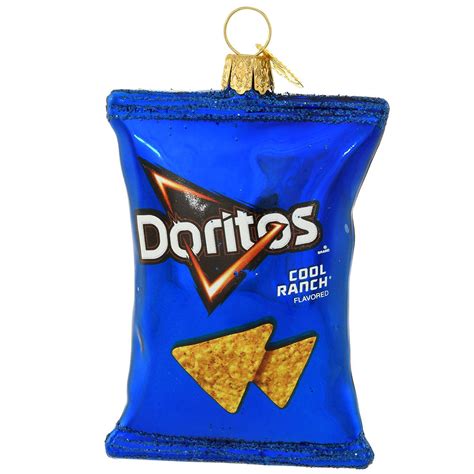 Doritos® Cool Ranch® Chips Glass Ornament