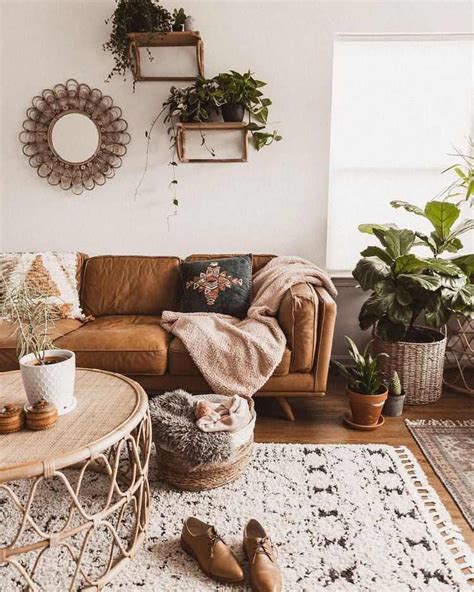 40 Outstanding Boho chic living room decor ideas in natural colors