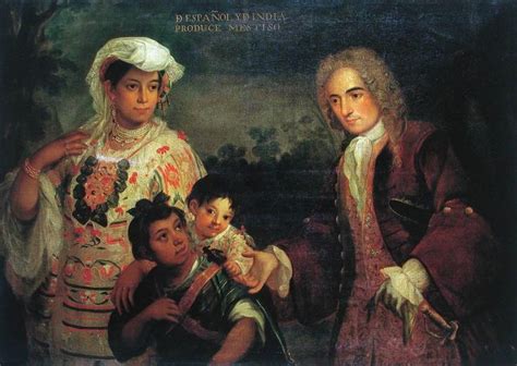 Spaniard and Indian Produce a Mestizo, Juan Rodríguez Juárez, 1715. Black History, Art History ...