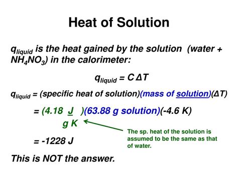 PPT - Heat of Solution PowerPoint Presentation, free download - ID:6795587