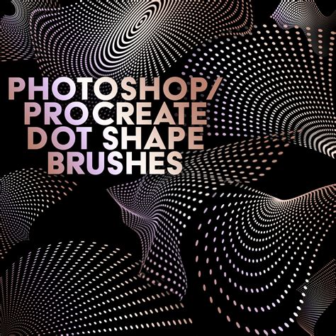 Photoshop / Procreate Dot Shape Brushes – Veronica Suarez