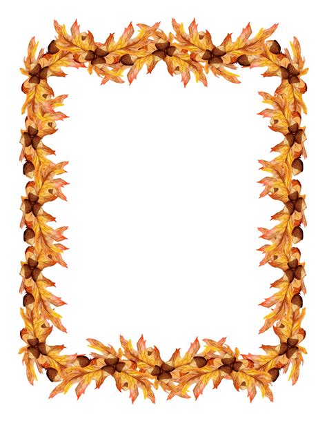 Autumn Clip Art Borders - ClipArt Best