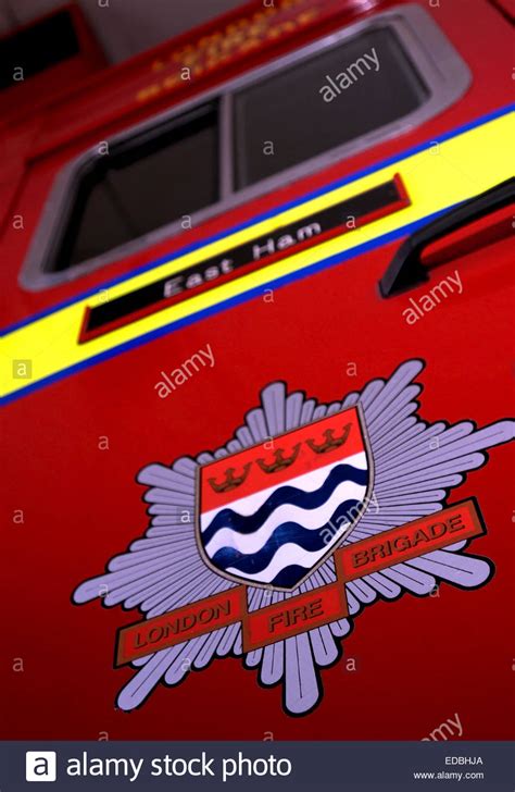 London fire brigade logo hi-res stock photography and images - Alamy