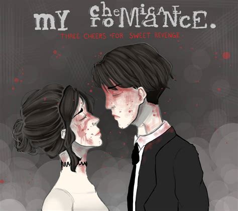 MCR - three cheers for sweet revenge (album cover) by aslowartist on DeviantArt