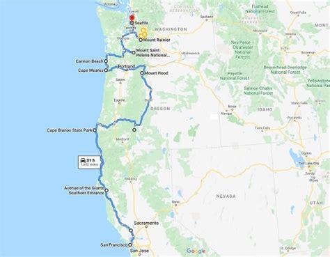 Perfect Pacific Northwest Road Trip Itinerary: San Francisco to Seattle