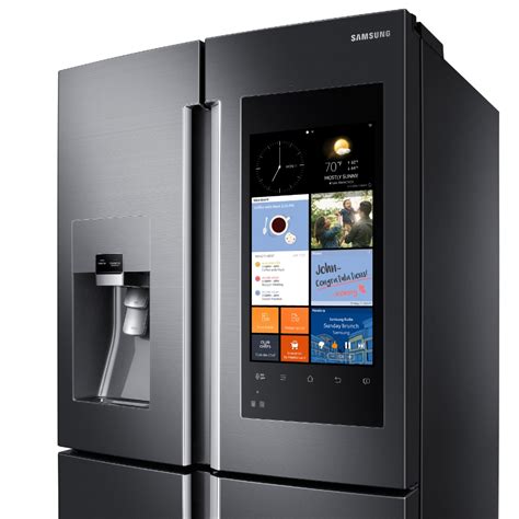 Samsung's Latest Fridge Comes With A 21.5-Inch LCD Touchscreen, Cameras » TechTaffy