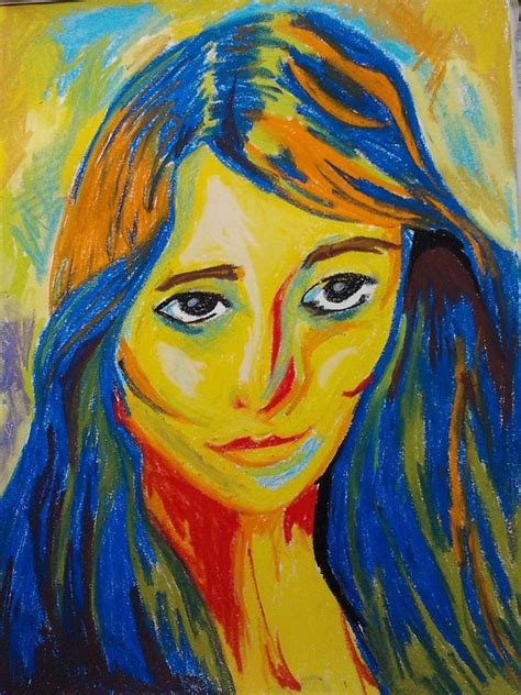 Fauvism: Self portrait by Melody68 on deviantART | Self portrait art, Fauvism, Portrait art