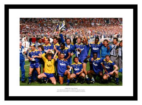 Wimbledon FC 1988 FA Cup Final 'crazy Gang' Team Photo - Etsy