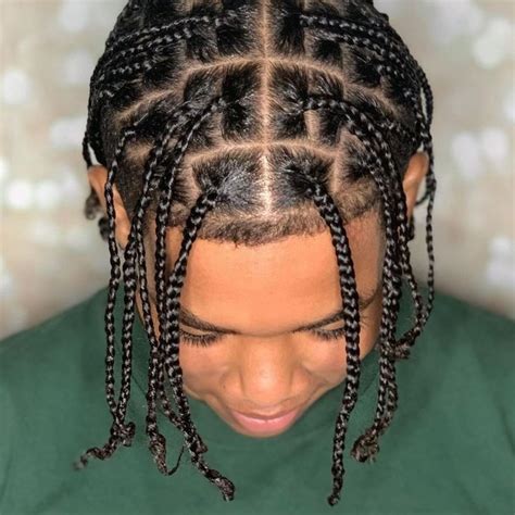 Box Braids For Men: 22 Ways To Wear Them In 2024 | Mens braids hairstyles, Hair styles, Braids ...