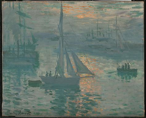 Claude Monet Sunrise – Art Gallery