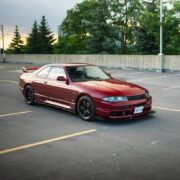 Nissan Skyline GTS-T Coupe R33 On 400R-Style NISMO LM GT1 Wheels