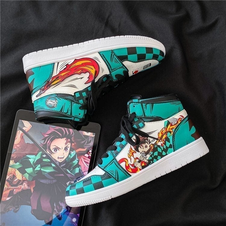 Naruto Tsunade Jordan Sneakers Custom Anime Shoes  Reallgraphics